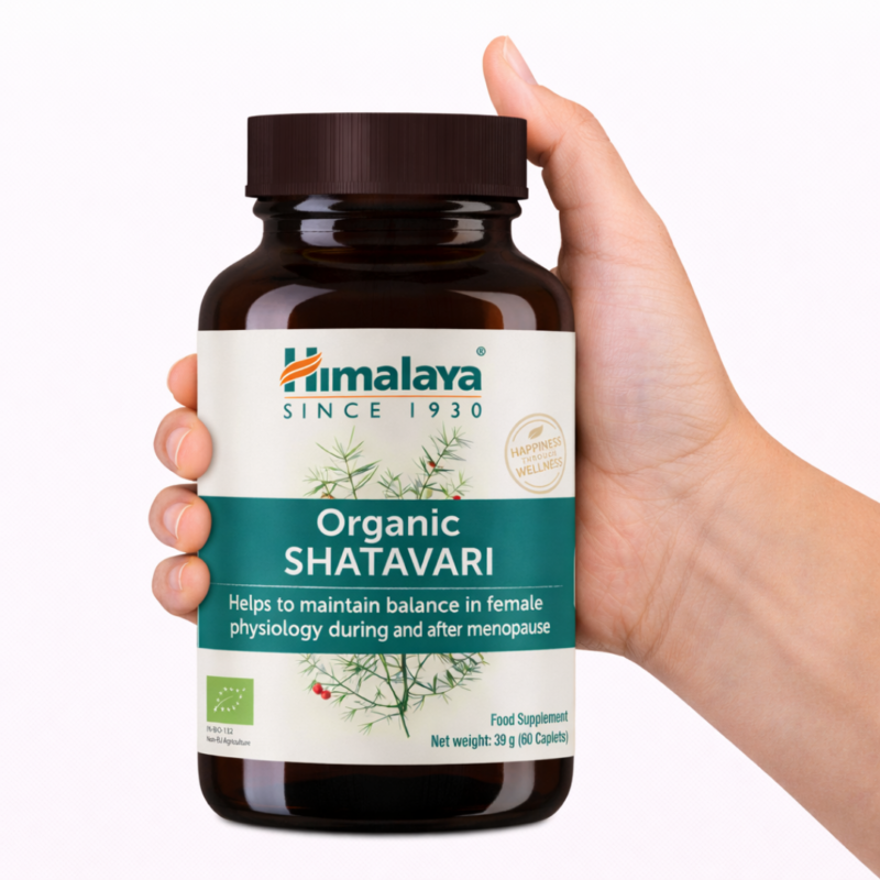 Himalaya Organic Shatavari suplemento ayurvédico salud femenina