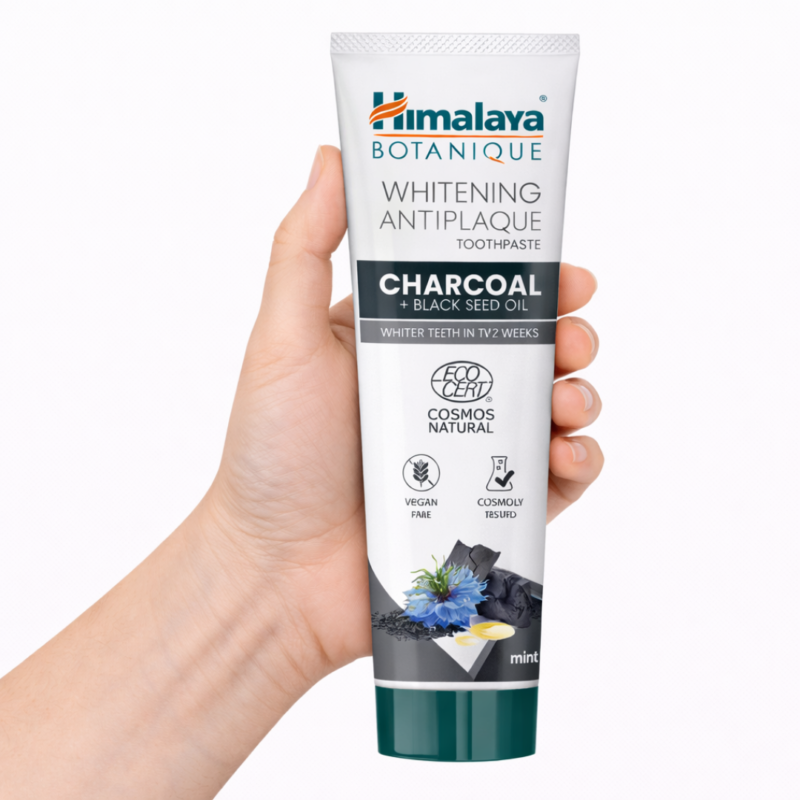 himalaya charcoal black seed oil toothpaste