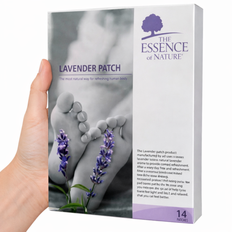 lavender foot patch