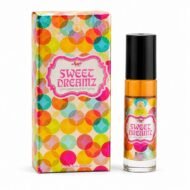 Sweet Dreamz Attar 8 ml con caja, perfume concentrado sin alcohol en formato roll-on.
