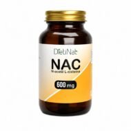 NAC 600 mg N-acetil L-cisteína de DietiNat sobre fondo blanco