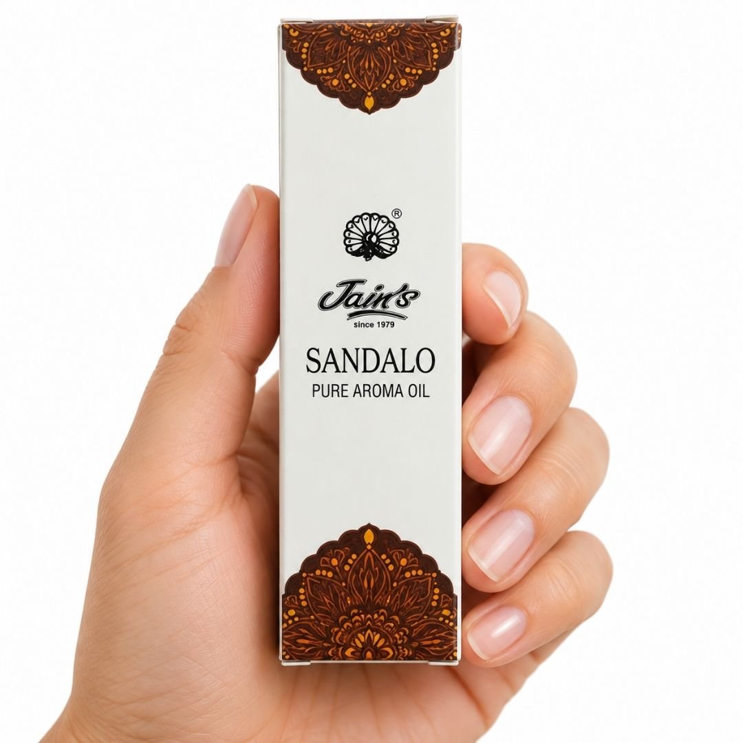 Aceite Aromático de Sándalo Jain’s | Aroma Cálido