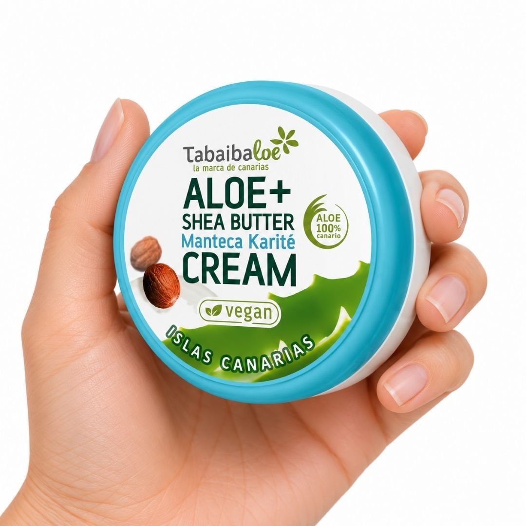 Crema Aloe Vera y Manteca de Karité | Tabaiba Aloe